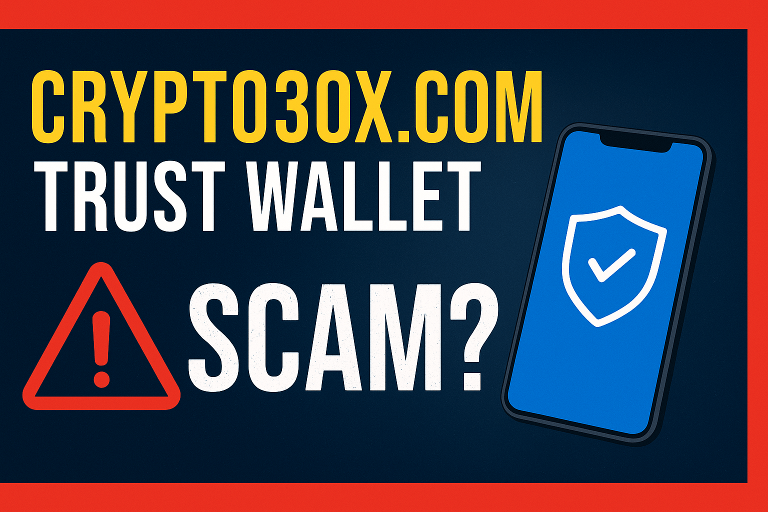 Crypto30x.com Trust Wallet: What You Need to Know Before Investing
