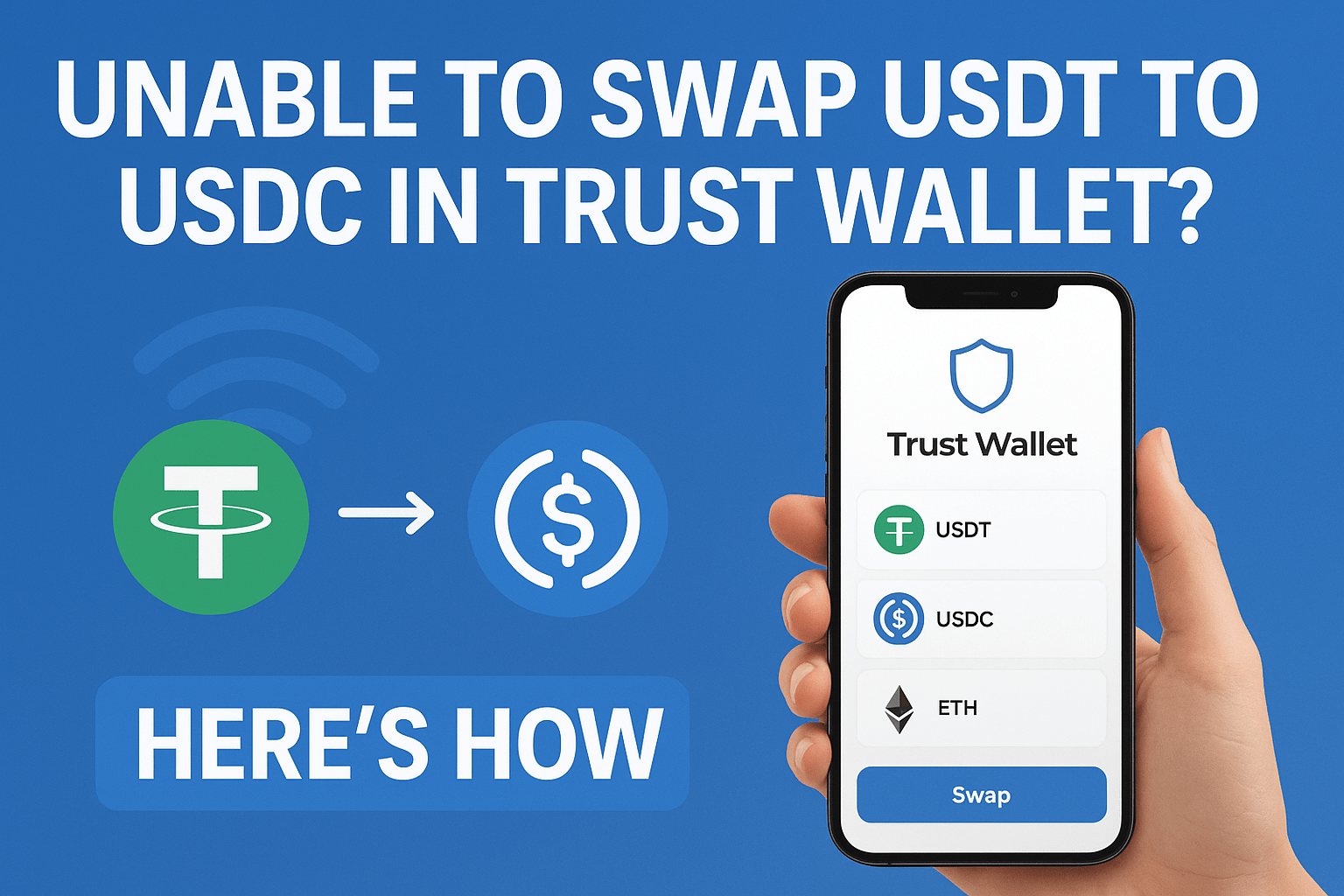 Unable to Swap USDT to USDC in Trust Wallet – Causes & Fixes
